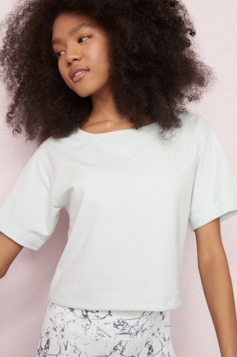 Cropped Sweatshirt Tee from Garage for $15.00
